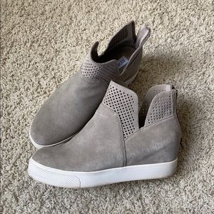 Steve Madden wedge sneakers.